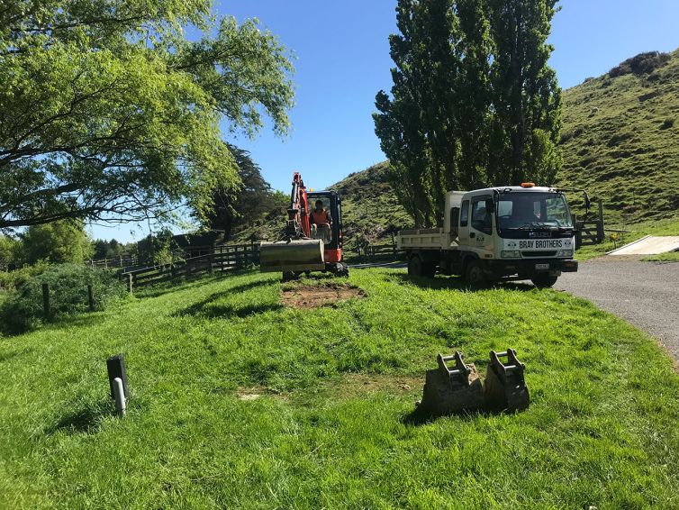Bray Brothers Drainage Canterbury EcoTrench Installation